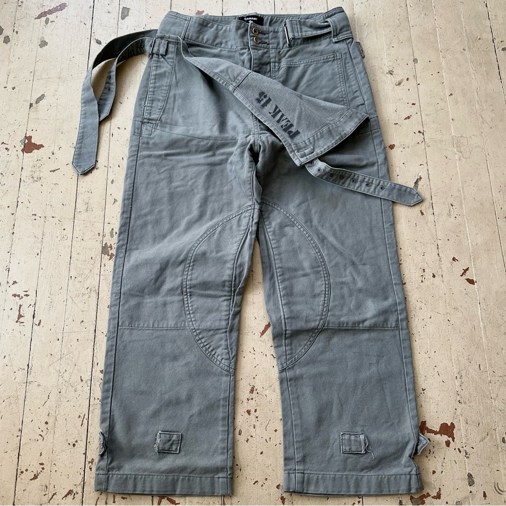 Cabane De Zucca Double Waist Military Pants